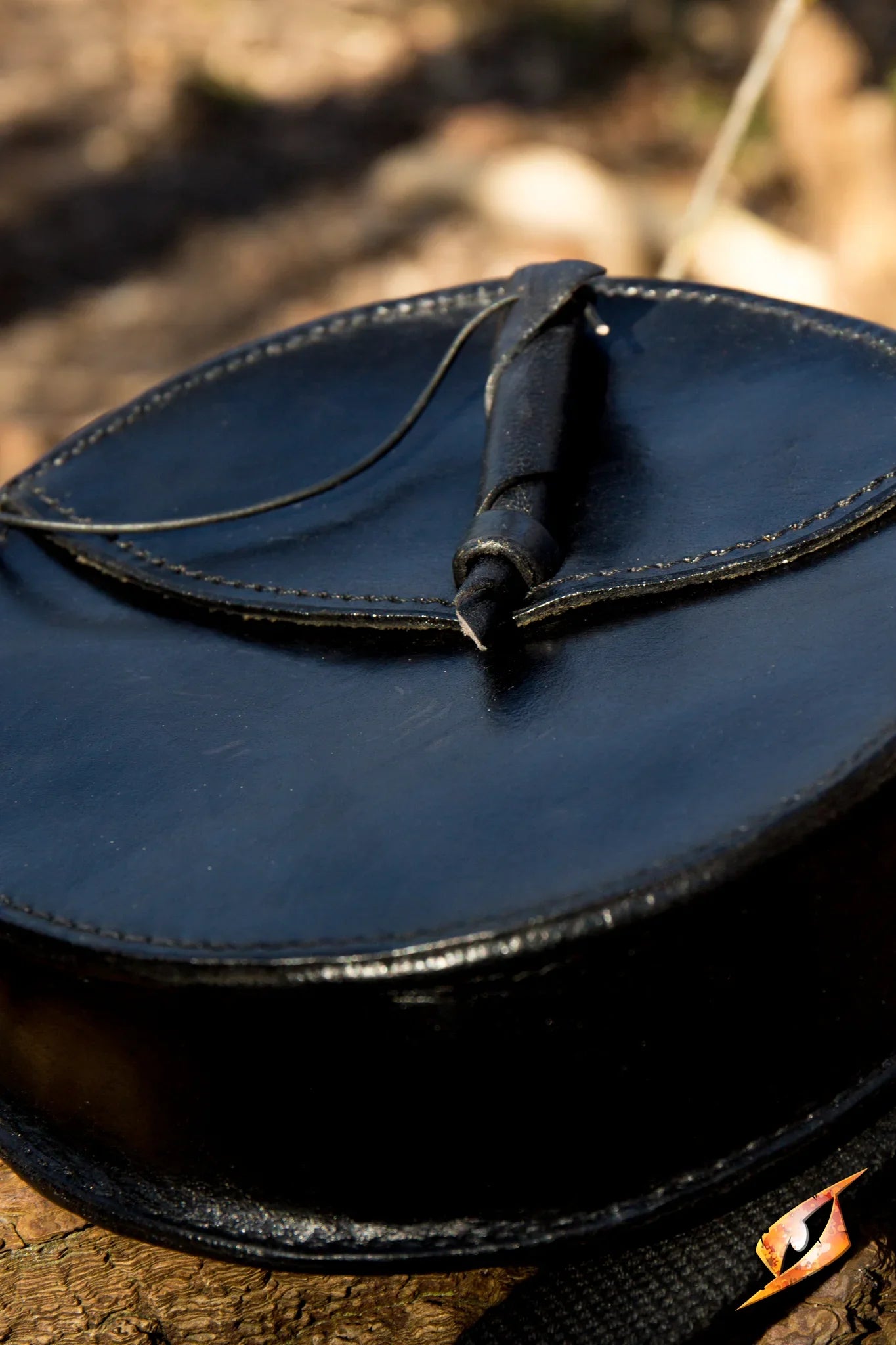 Round Leather Bag