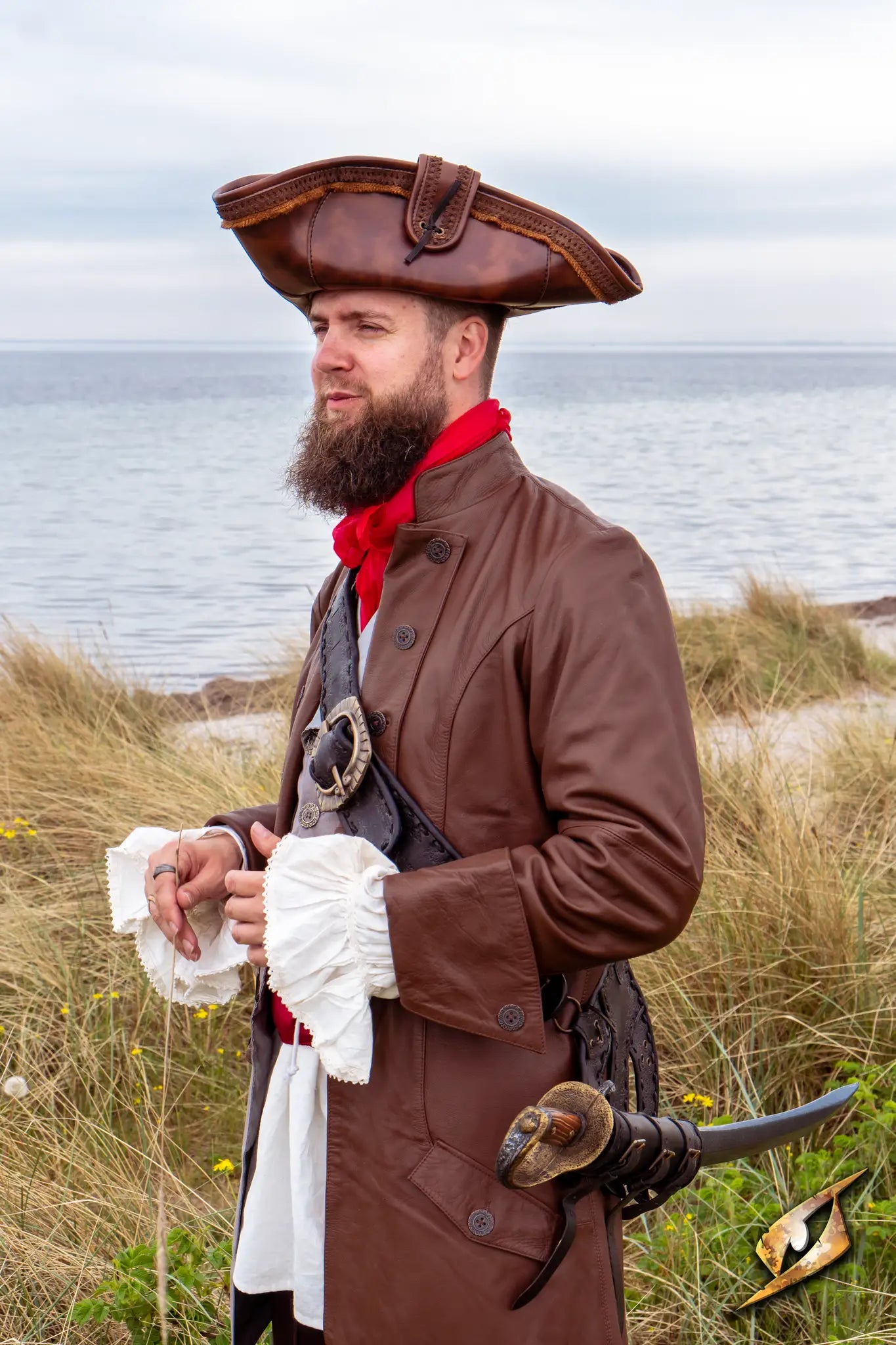 Pirate Hat - Faux Leather