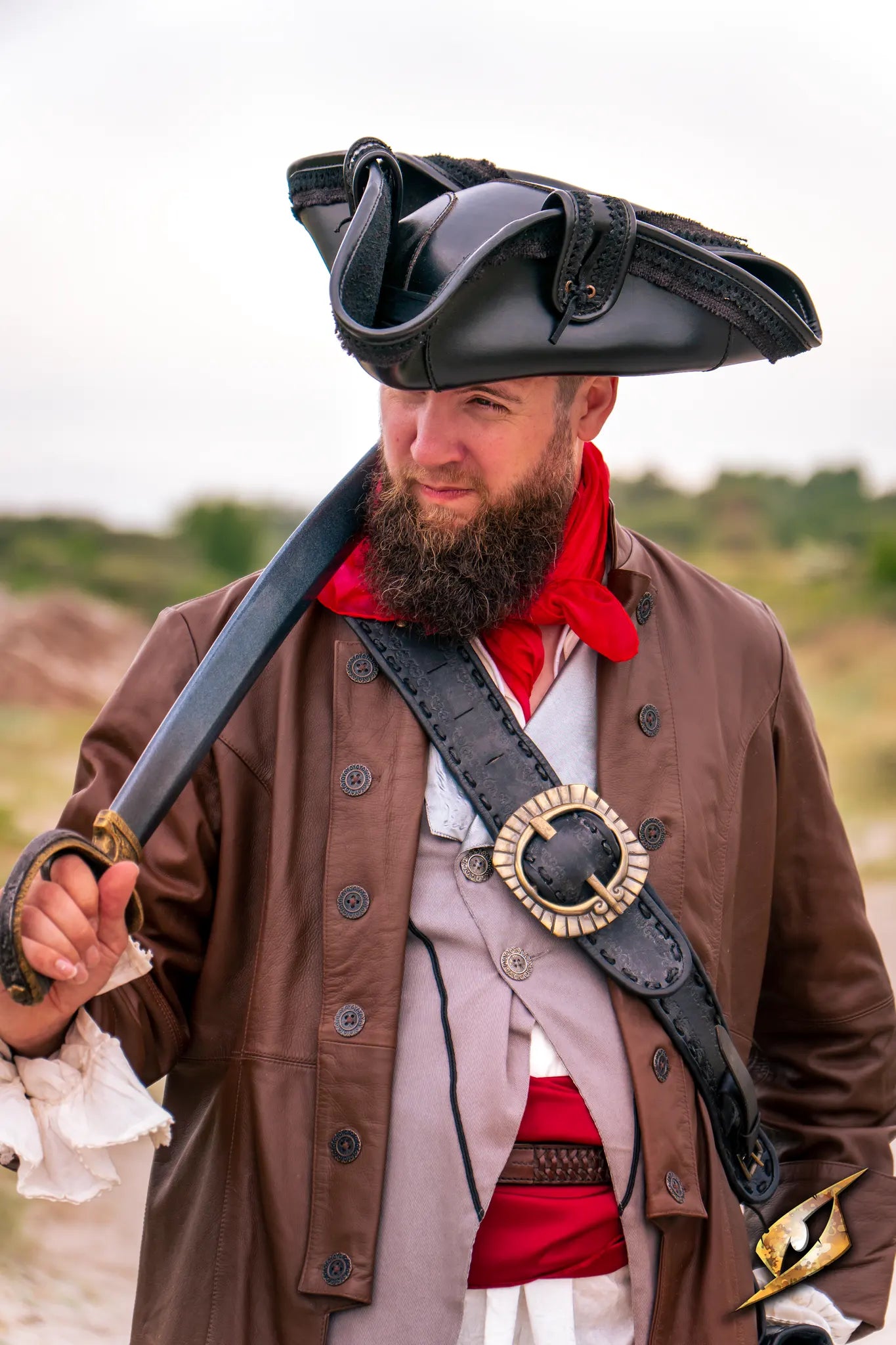 Pirate Hat - Faux Leather