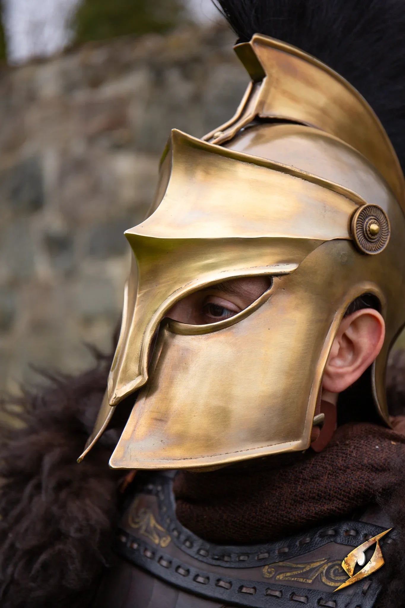 Corinthian Helmet w/Plume
