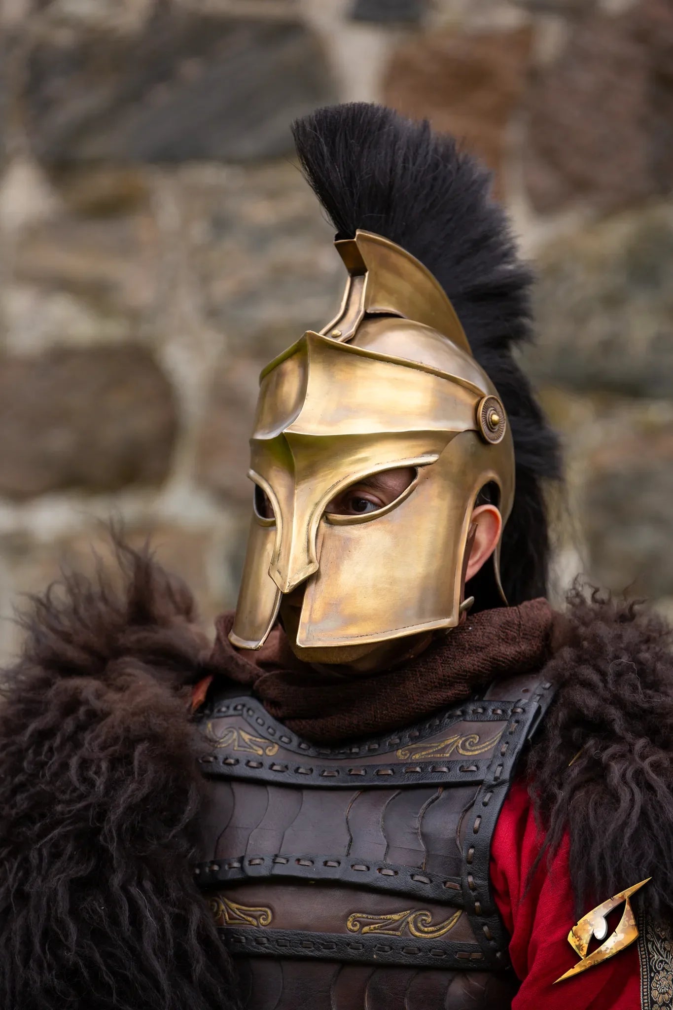 Corinthian Helmet w/Plume