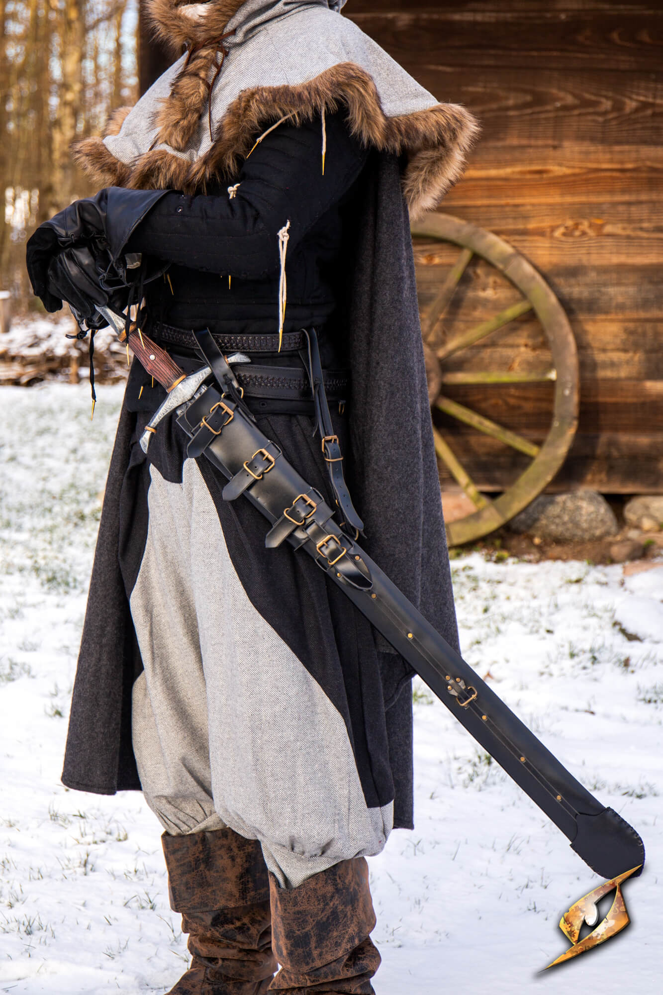 Adjustable Scabbard - Faux Leather