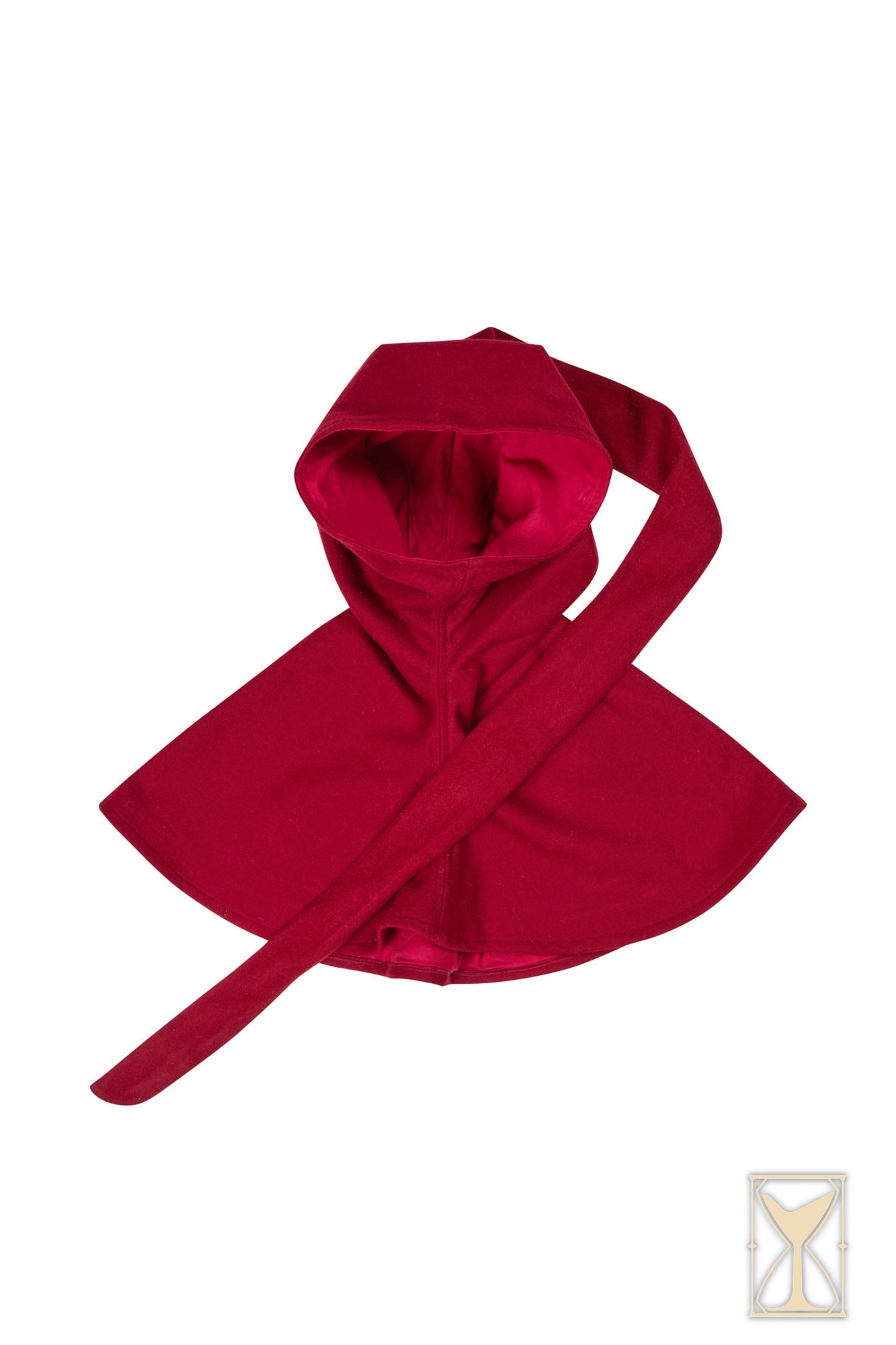 Simple Liripipe Hood - Brushed Wool