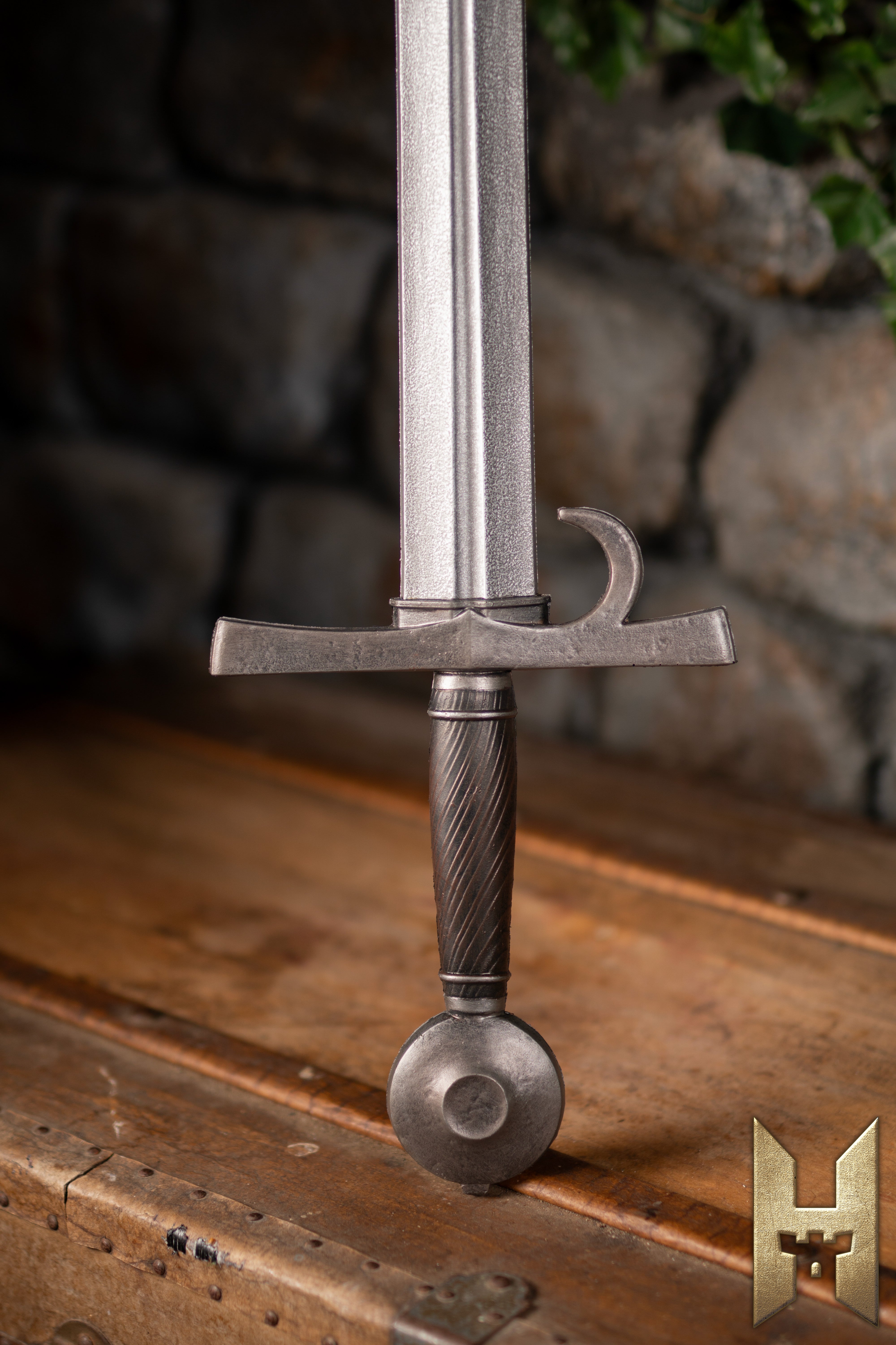 32770250 02 Milanese Sword Steel Steel 91Cm