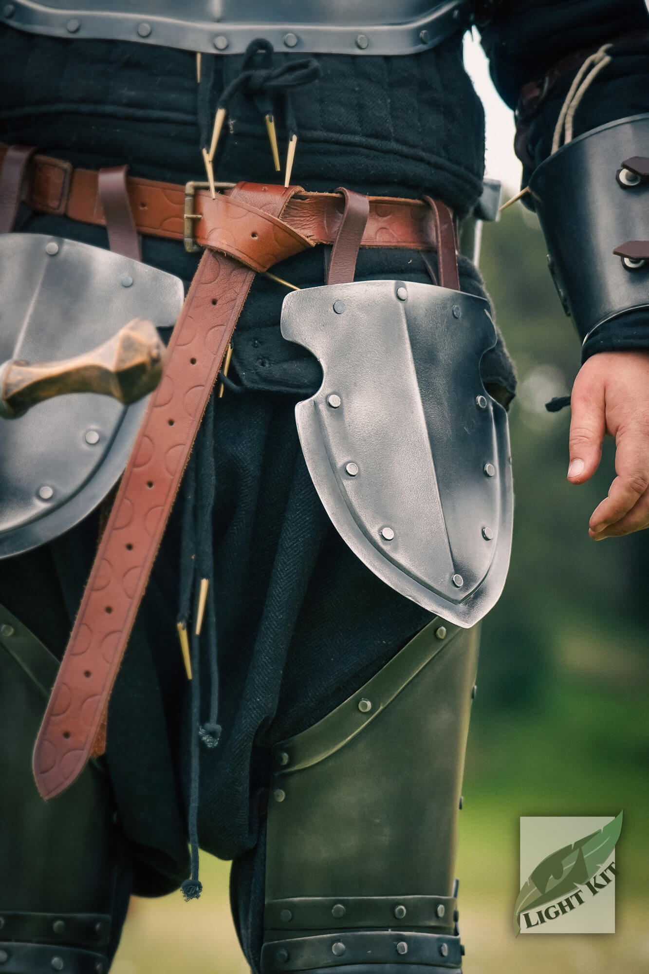 Captain Belt Shields - Light Kit