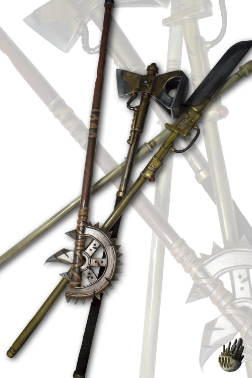 2Q - Dark Moon - Long Sword and other handcrafted LARP weapons with unique designs.