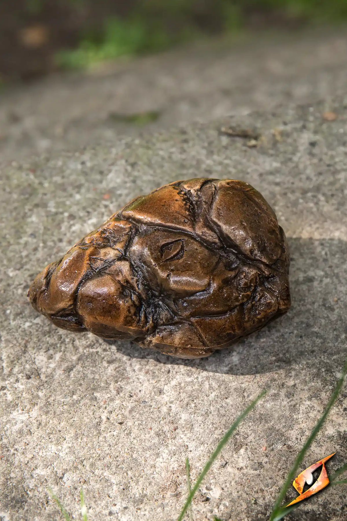 Stone prop for warlocks, Bloodstone enhances spellcasting and magical focus in epic battles.