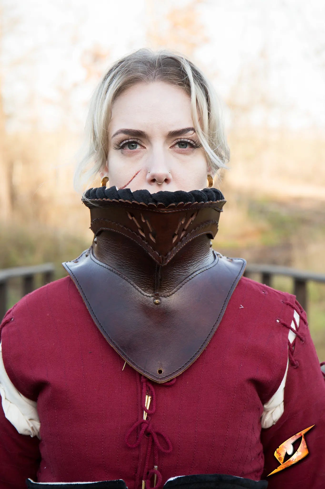 Noble Leather Bevor