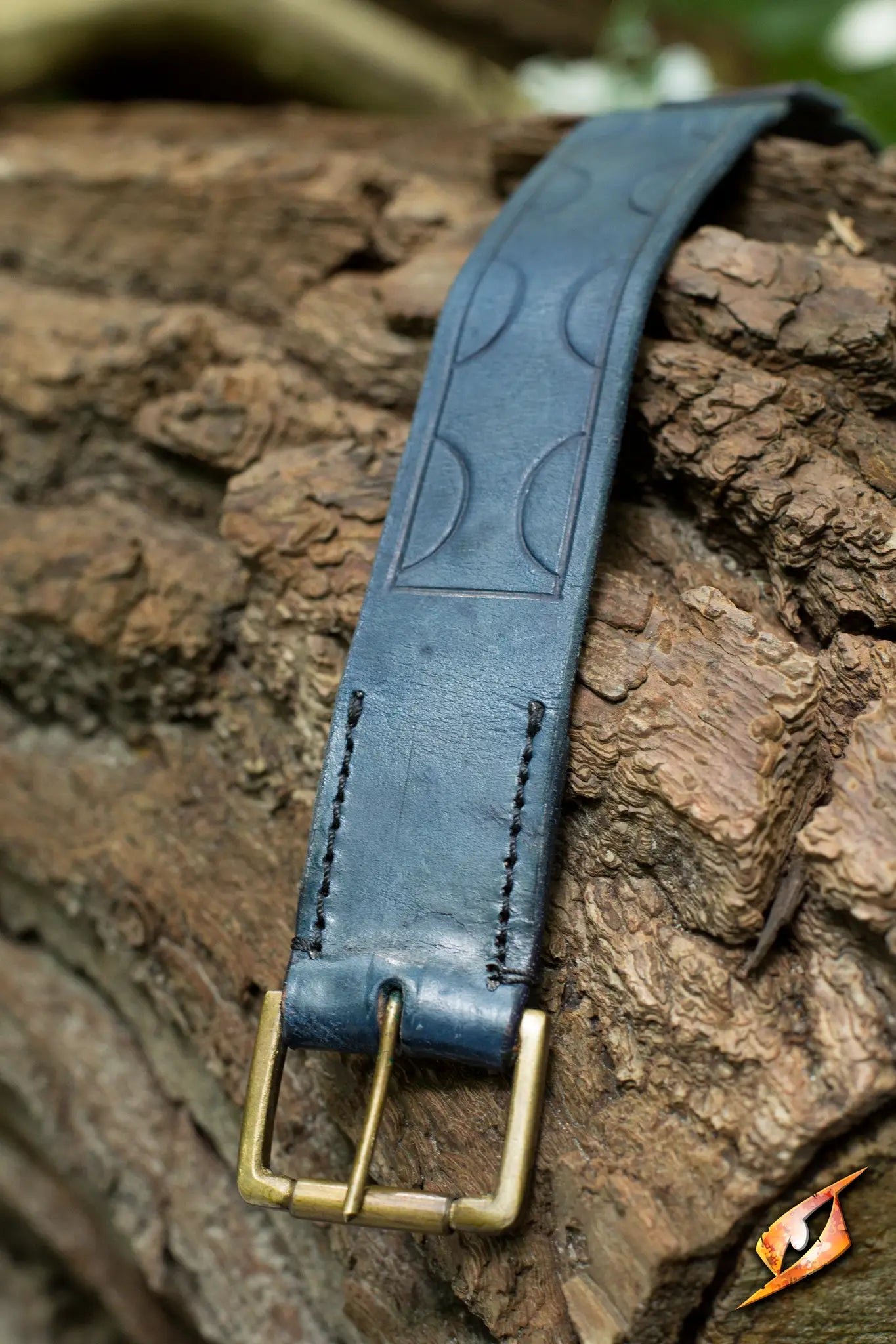 Aruthian Belt made from premium leather with intricate designs, perfect for a king's outfit.