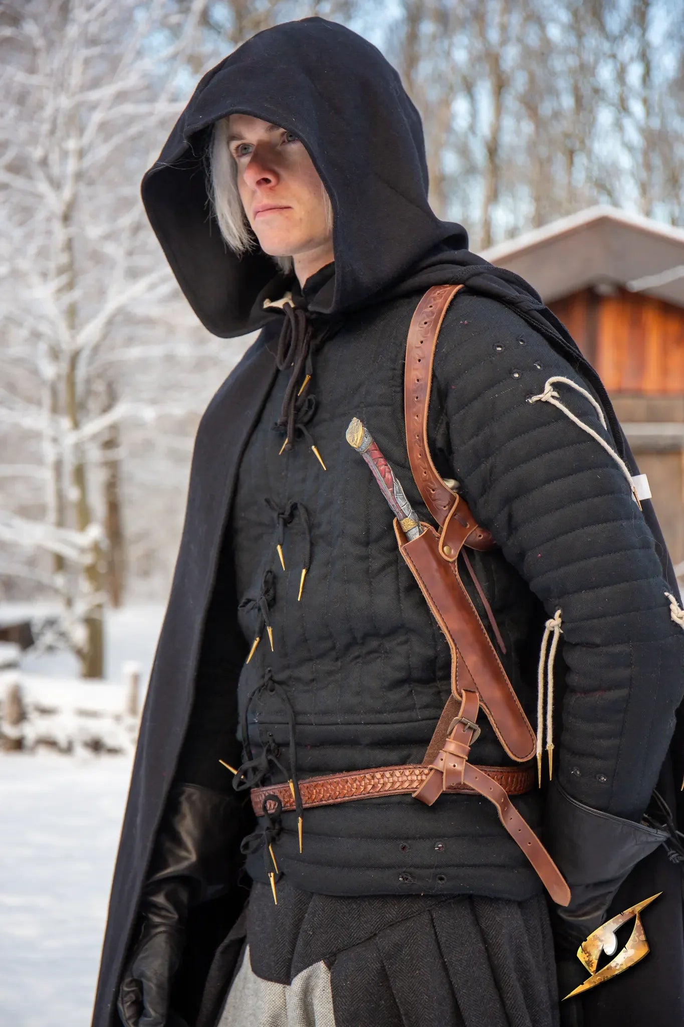 Wand Shoulder Holster - Faux Leather