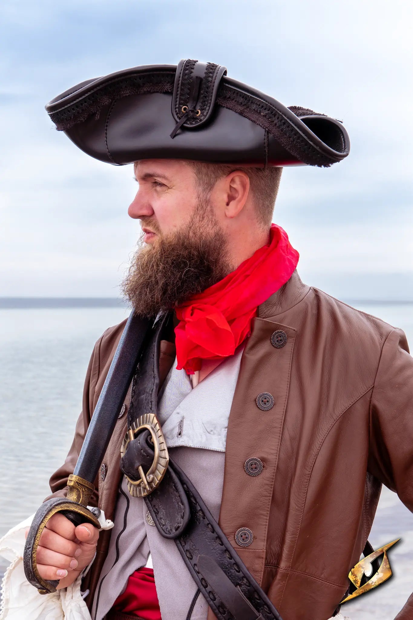 Pirate Hat - Faux Leather