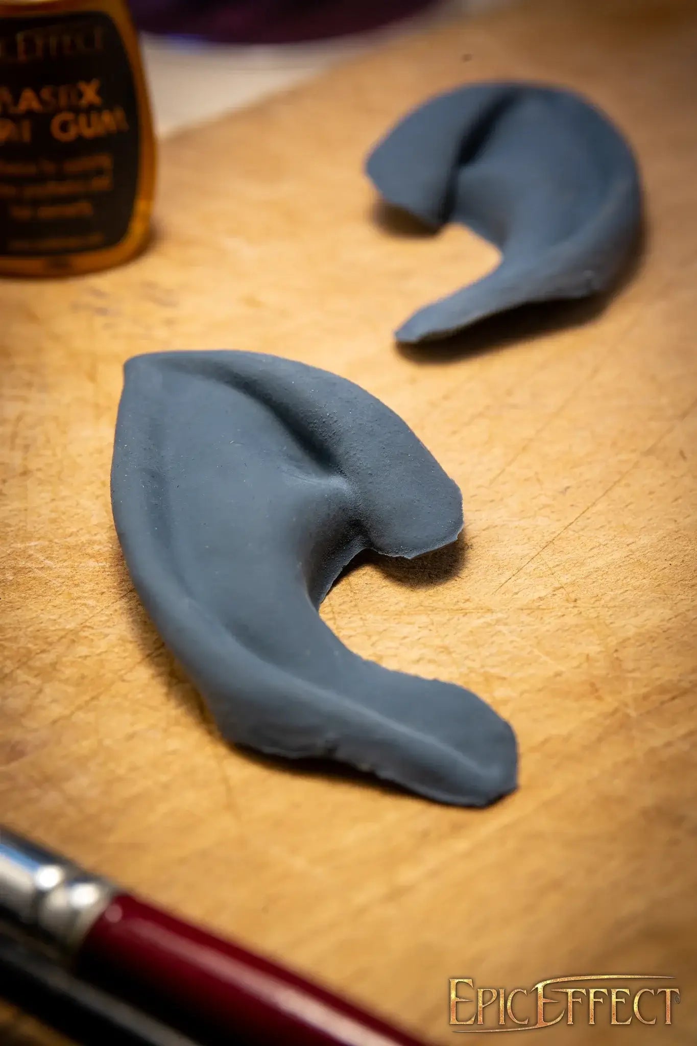 Elven Ears in gray color, perfect for dressing up as elves or fairies, showcasing iconic pointy ear design.