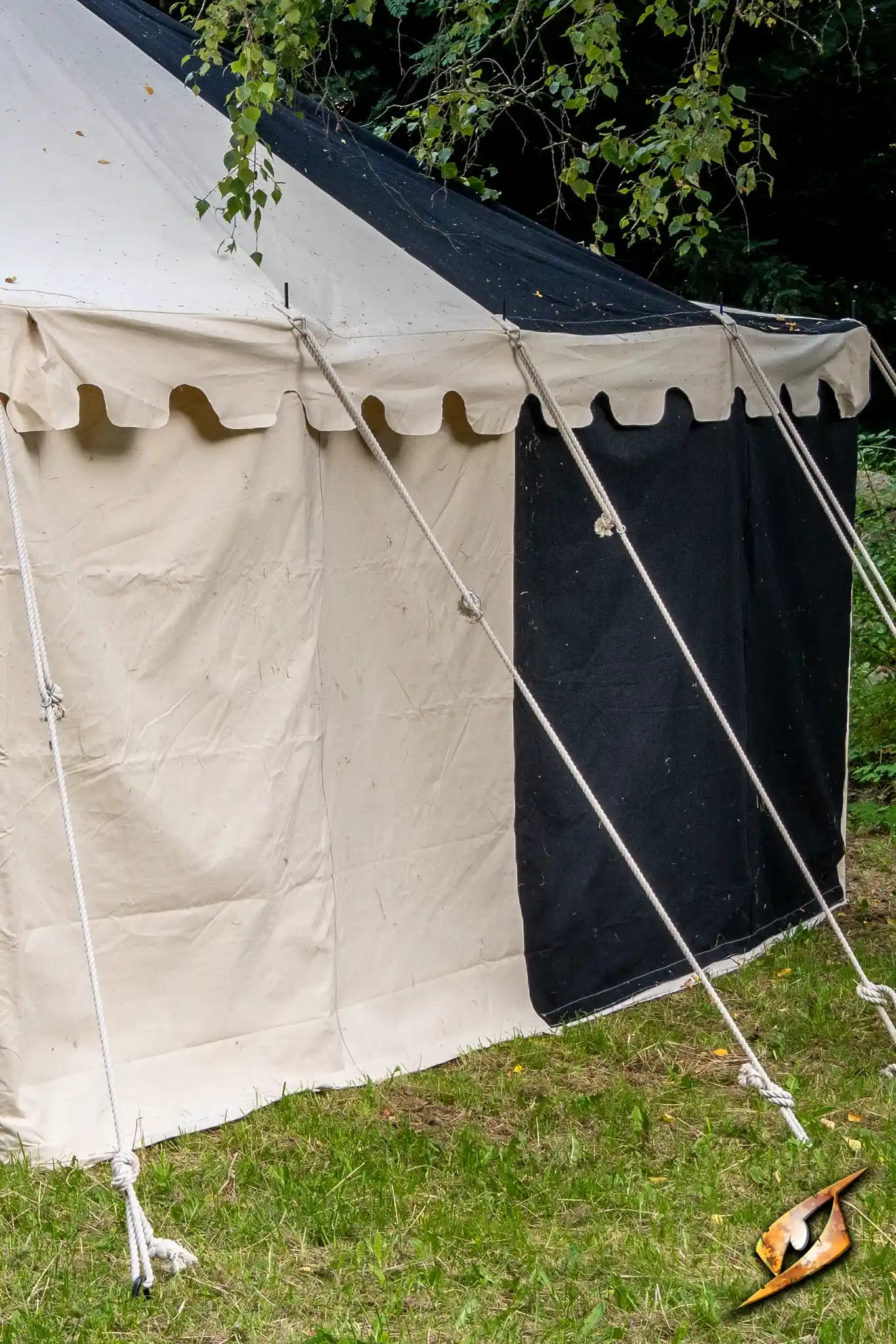 Marquee Tent - Sides - 5x8m featuring a classic design and durable side walls, perfect for outdoor events.
