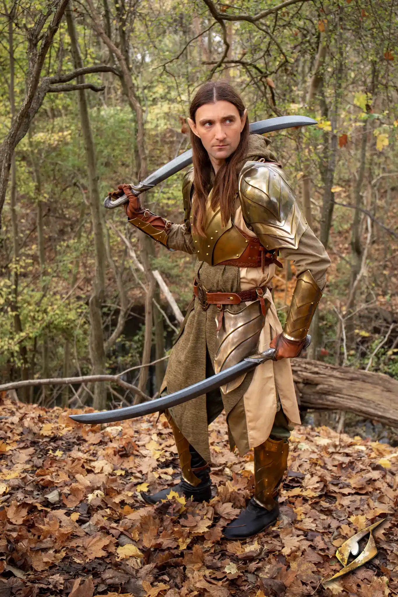 Curved Elven Sword