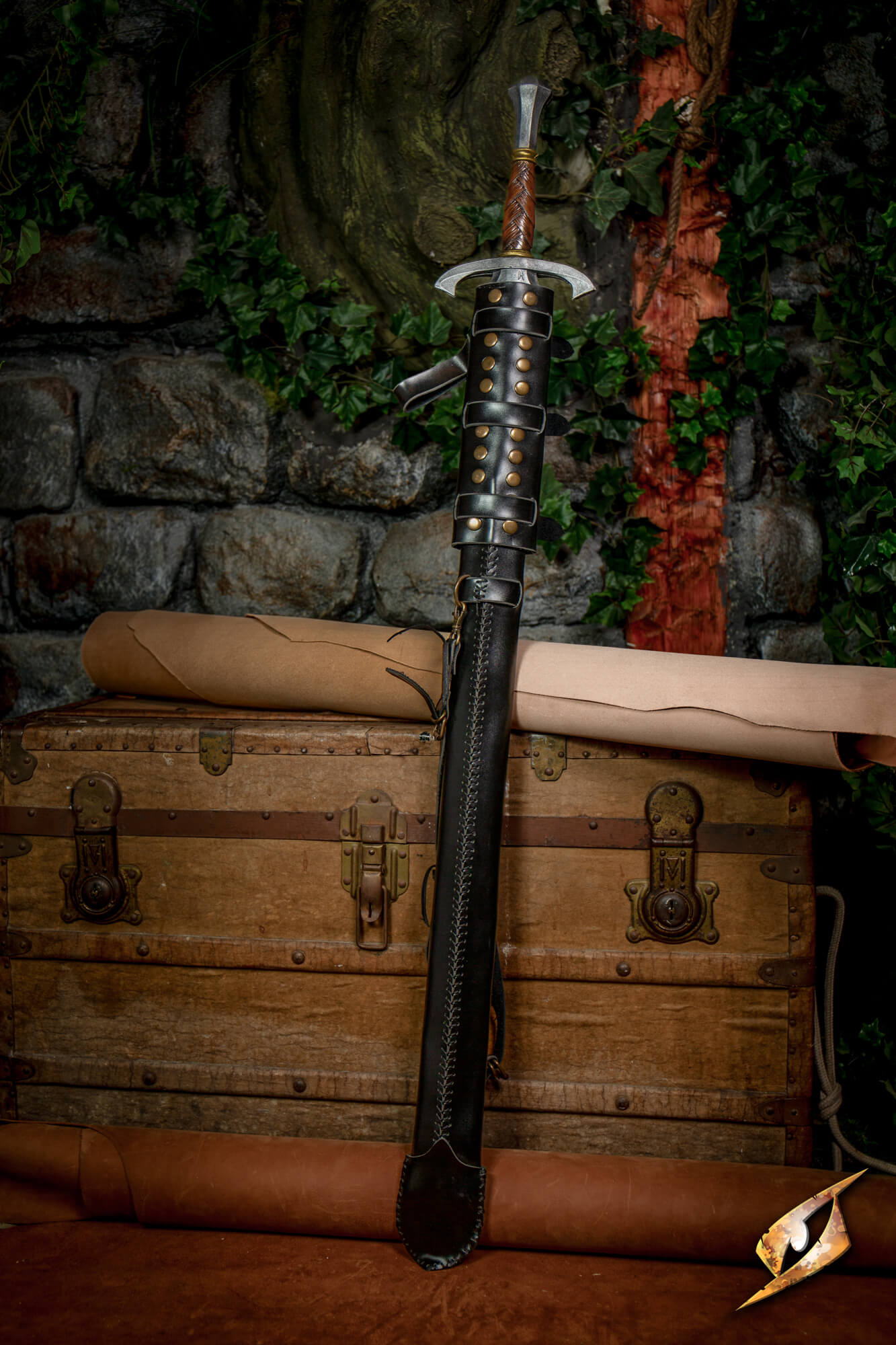 Adjustable Scabbard - Faux Leather