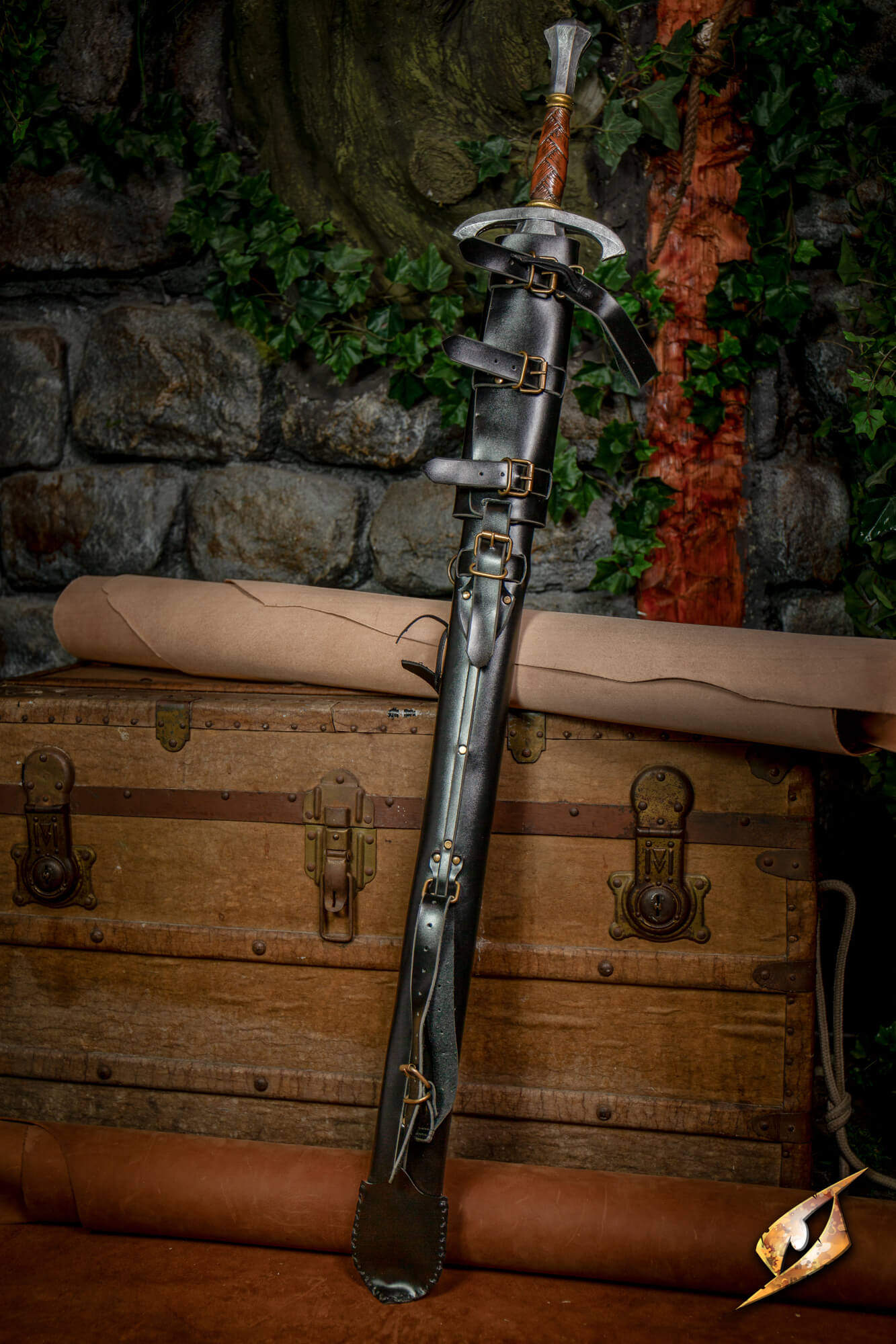 Adjustable Scabbard - Faux Leather