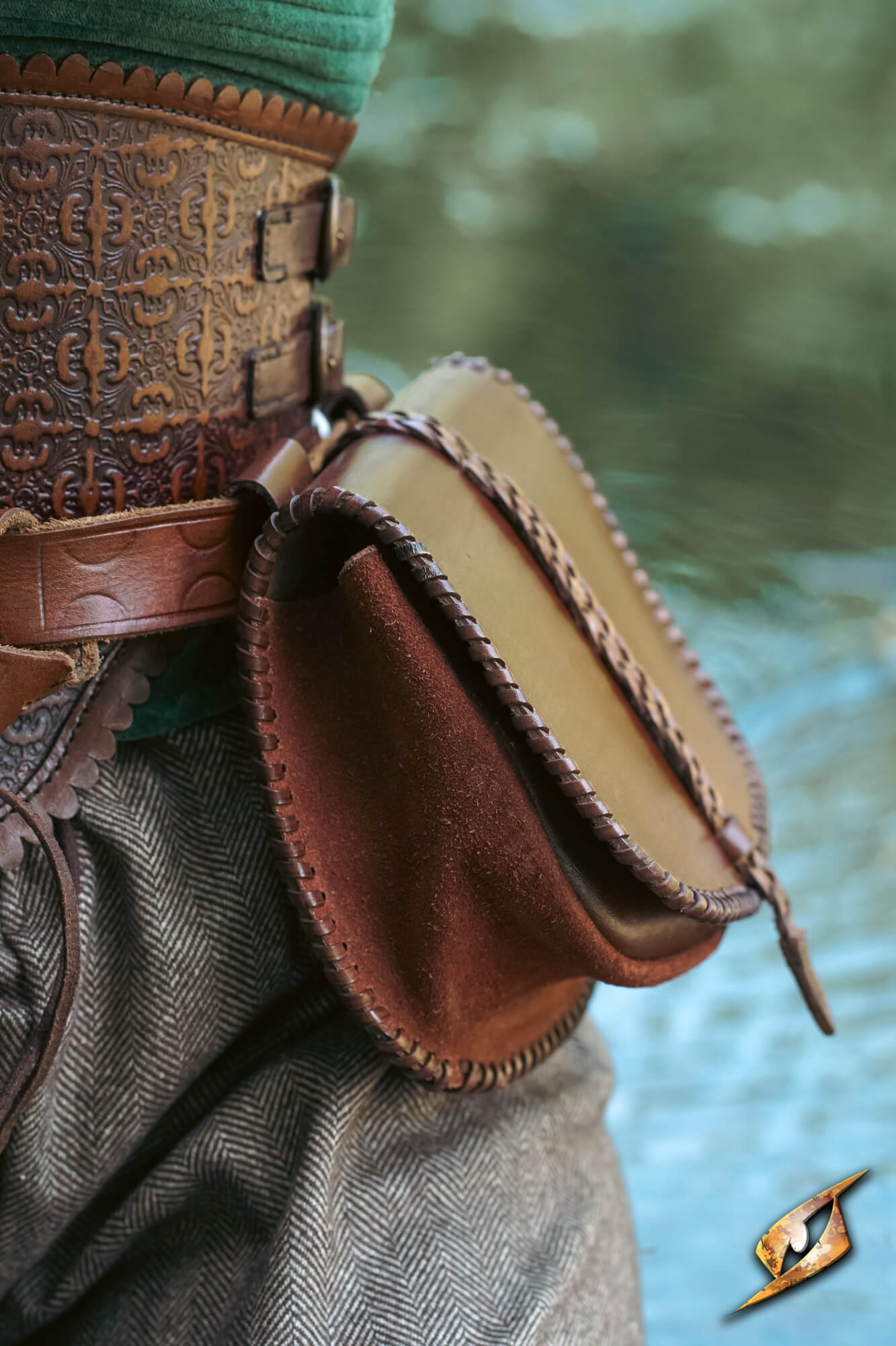 Medieval Laced Pouch - Large