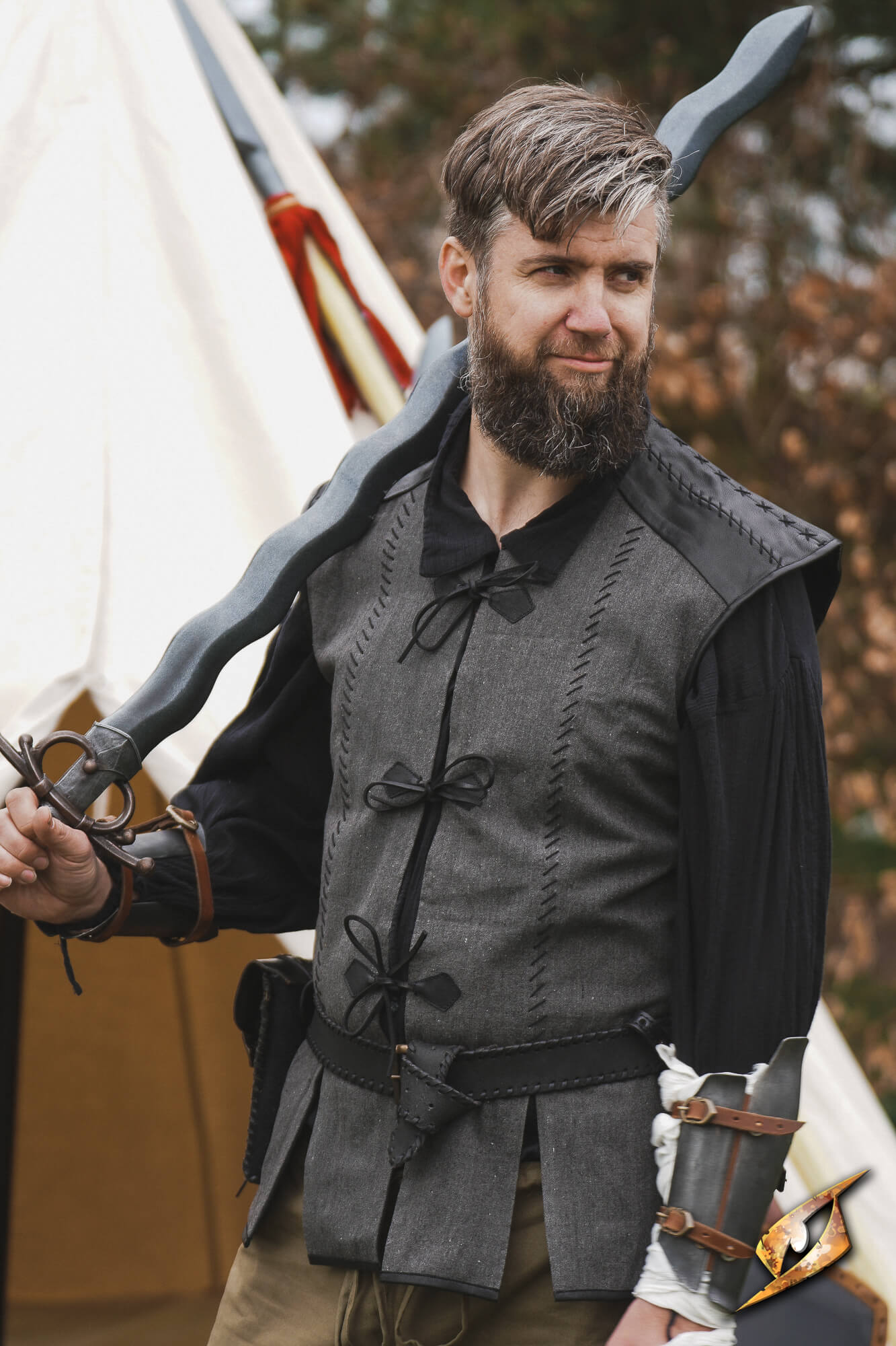 Rugged Canvas Jerkin