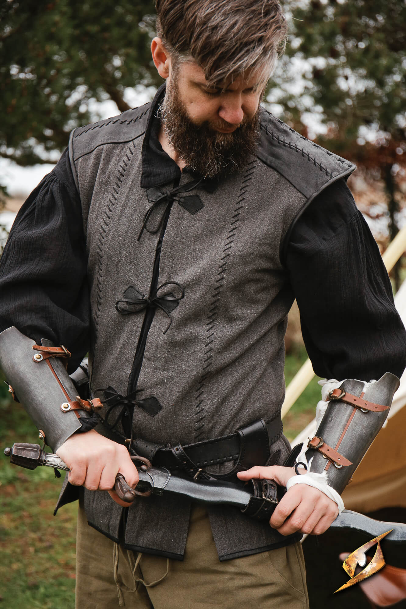 Rugged Canvas Jerkin
