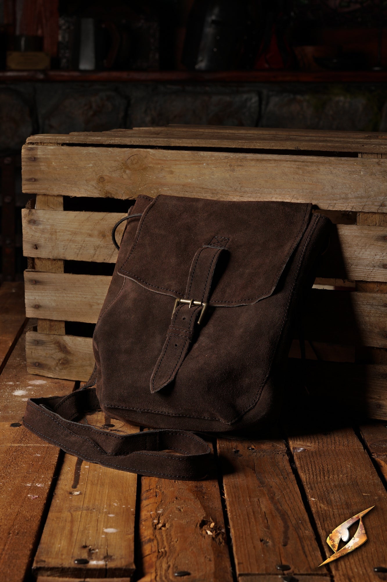 Traveler Satchel - Suede